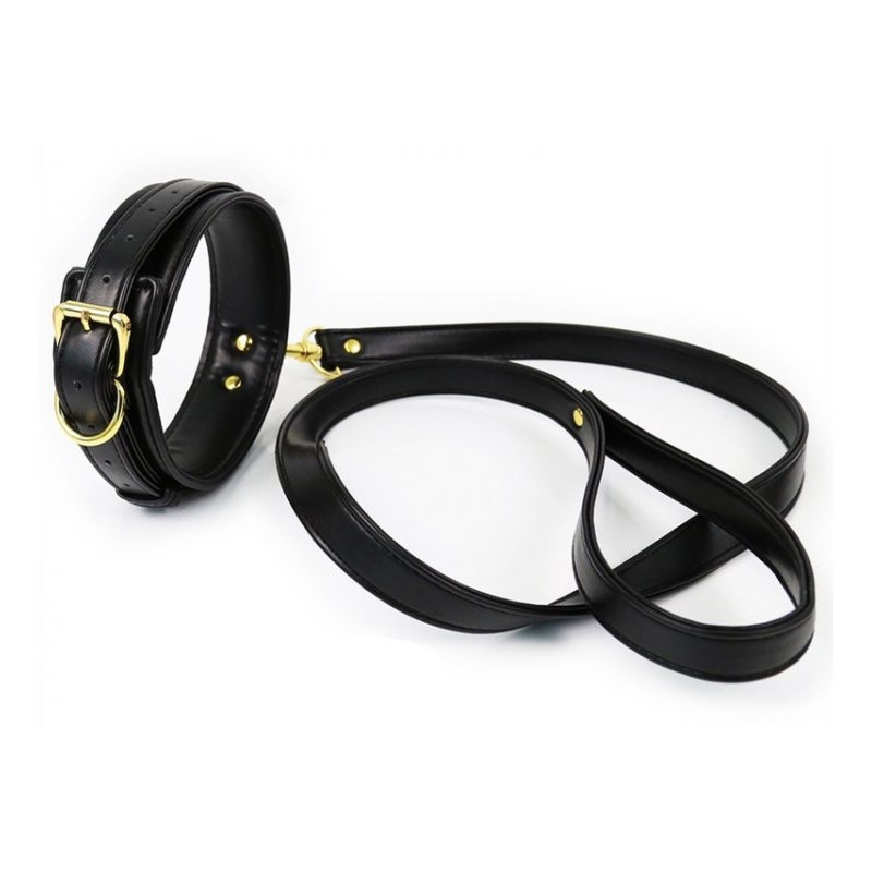 Generique Collier et Laisse Lighty Noir